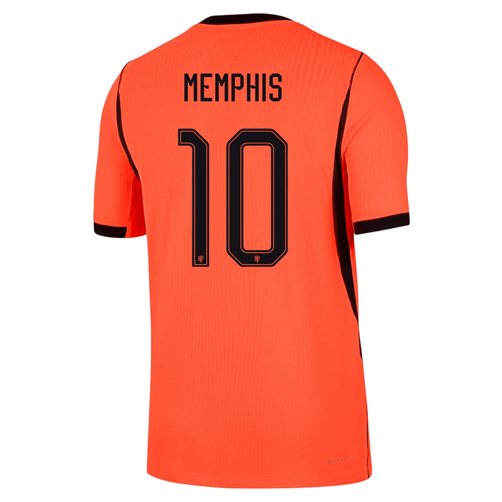 Netherlands MEMPHIS #10 Home World Cup 2026 Jersey Orange Men's