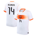 Netherlands REIJNDERS #14 Away World Cup 2026 Jersey White Men's