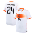 Netherlands SUMMERVILLE #24 Away World Cup 2026 Jersey White Men's