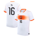 Netherlands TIL #16 Away World Cup 2026 Jersey White Men's