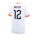 Netherlands WIEFFER #12 Away World Cup 2026 Jersey White Men's