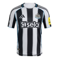 Newcastle Home 2025/26 Jersey Player's Version Black & White Men's