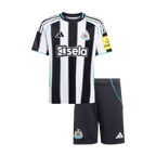 Newcastle Home 2025/26 Kit Black & White Kids