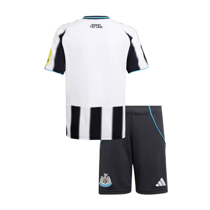 Newcastle Home 2025/26 Kit Black & White Kids