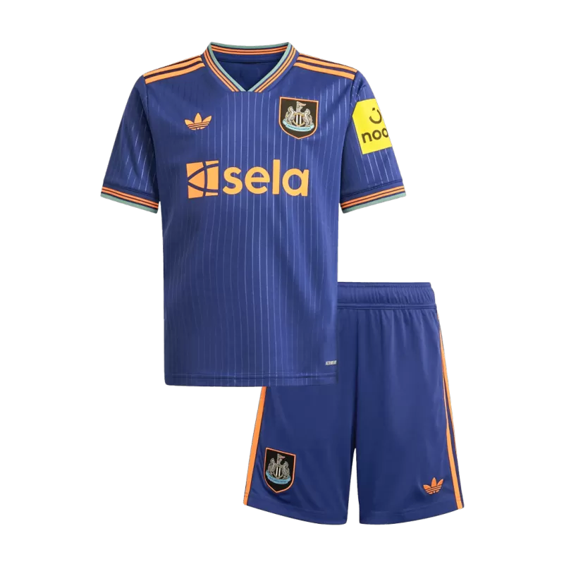 Newcastle Third 2025/26 Kit Navy Blue Kids