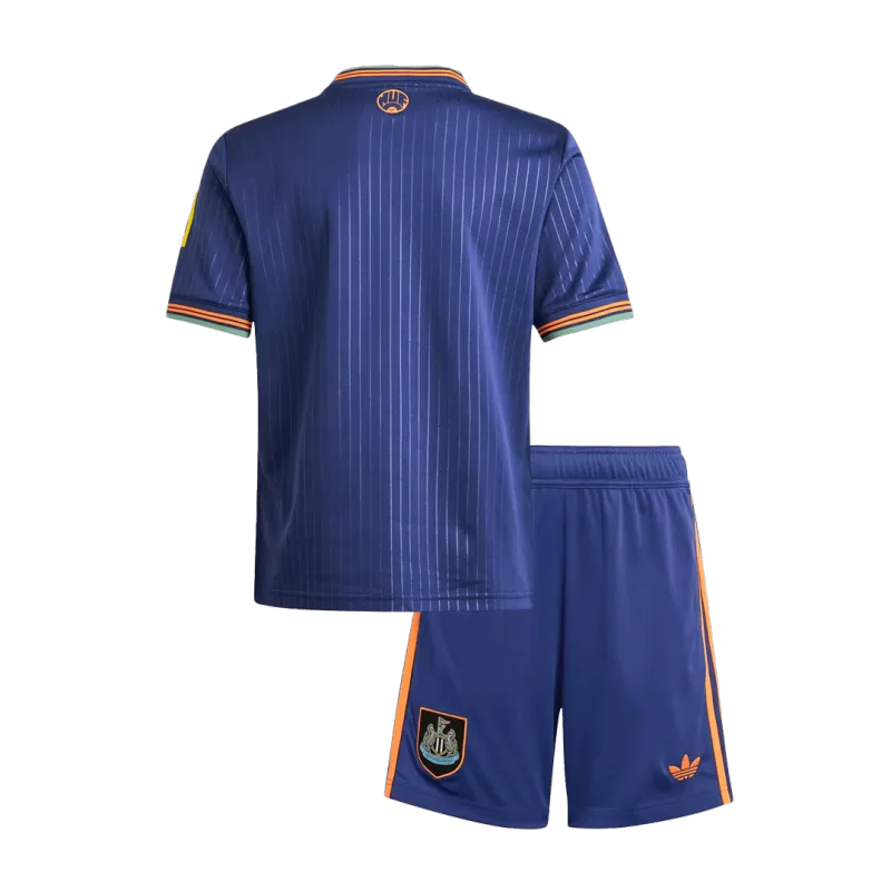 Newcastle Third 2025/26 Kit Navy Blue Kids