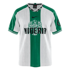 Nigeria Retro Away Jersey 1996 White & Green Men's