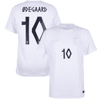 Norway ØDEGAARD #10 Third World Cup 2026 Jersey White Men's