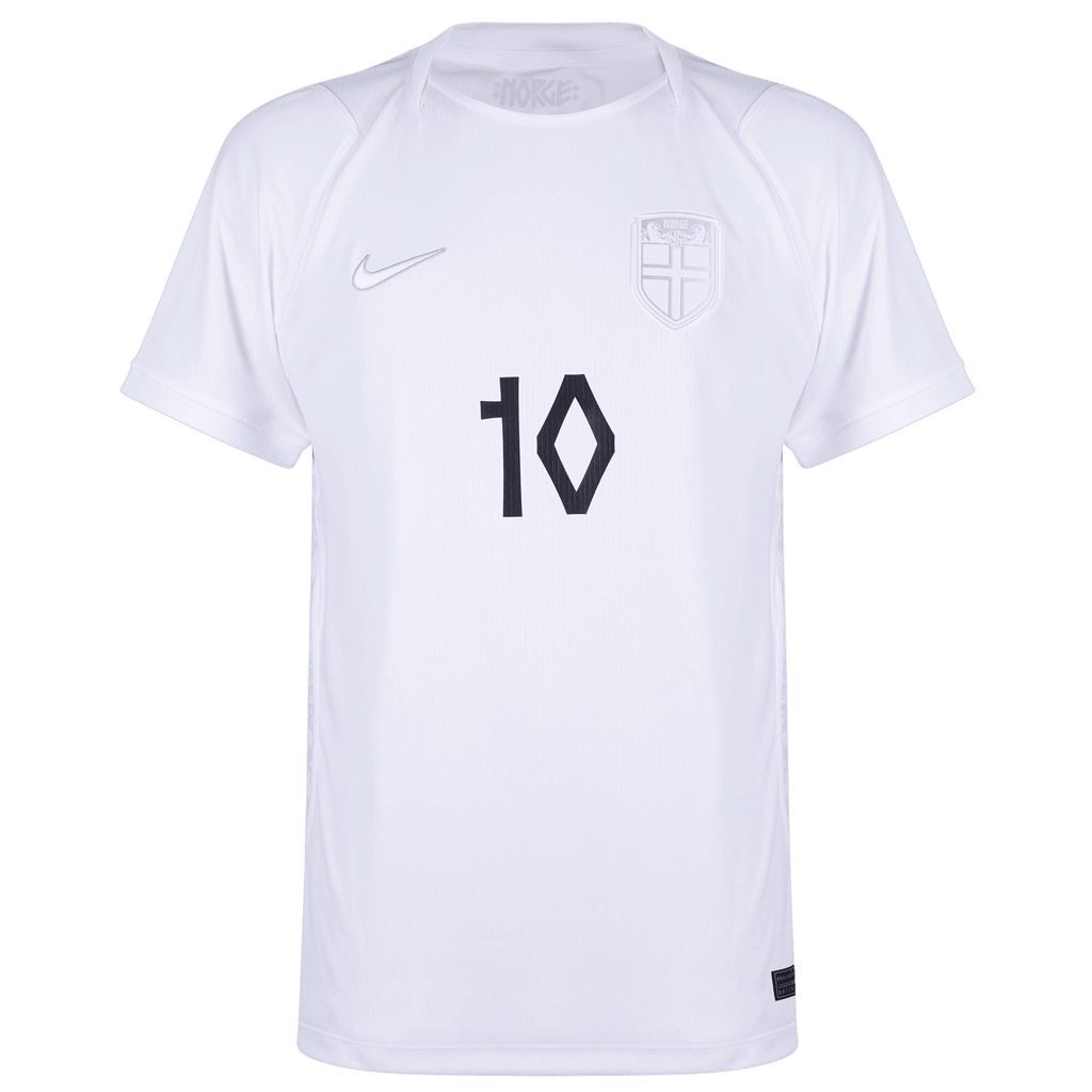 Norway ØDEGAARD #10 Third World Cup 2026 Jersey White Men's