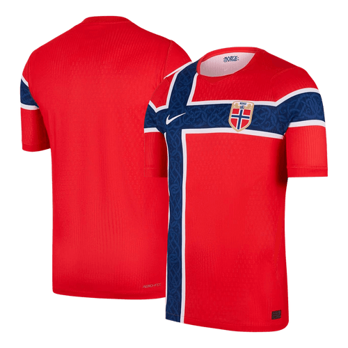 Norway Home World Cup 2026 Jersey Player's Version Red Men's