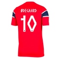 Norway ØDEGAARD #10 Home World Cup 2026 Jersey Red Men's
