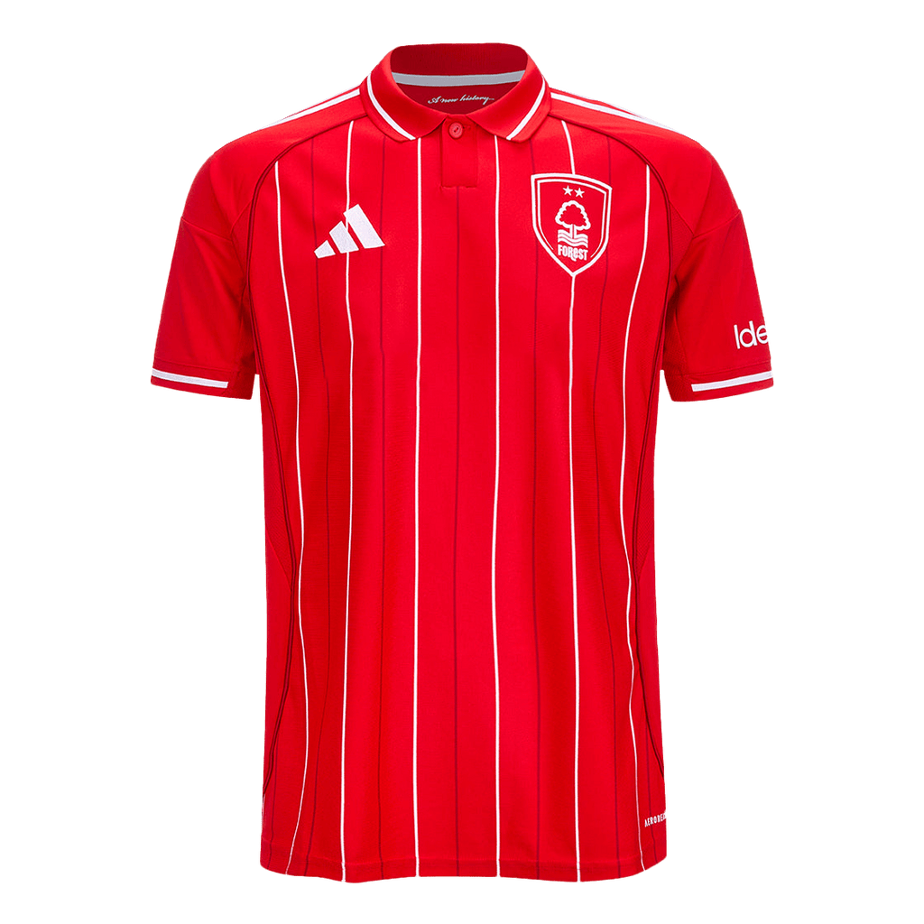 Nottingham Forest Home 2025/26 Jersey Red Men's