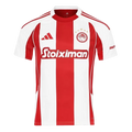 Olympiacos Home 2025/26 Jersey White & Red Men's