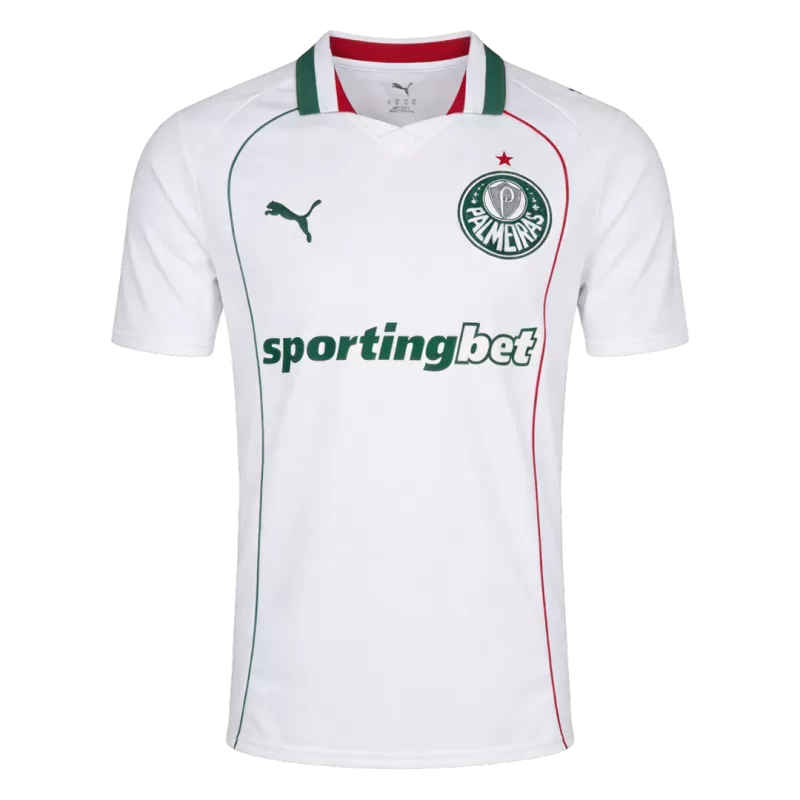 Palmeiras Away 2026/27 Jersey White Men's