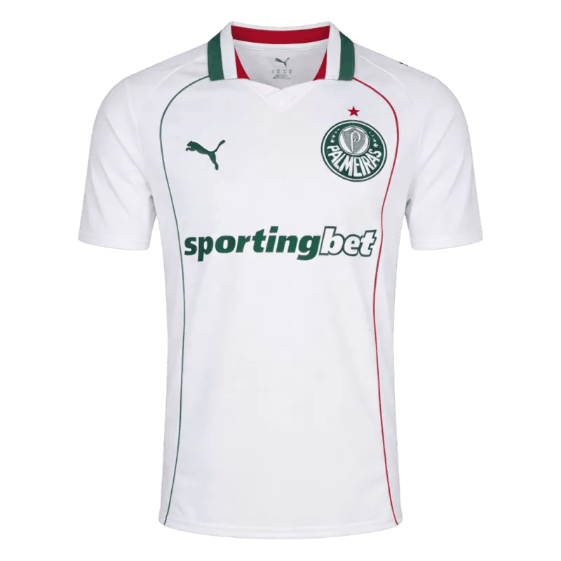 Palmeiras Away 2026/27 Jersey White Men's