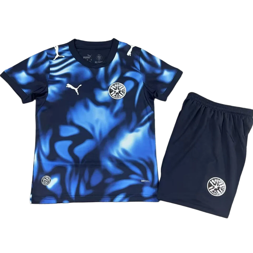 Paraguay Away World Cup 2026 Kit Blue Kids