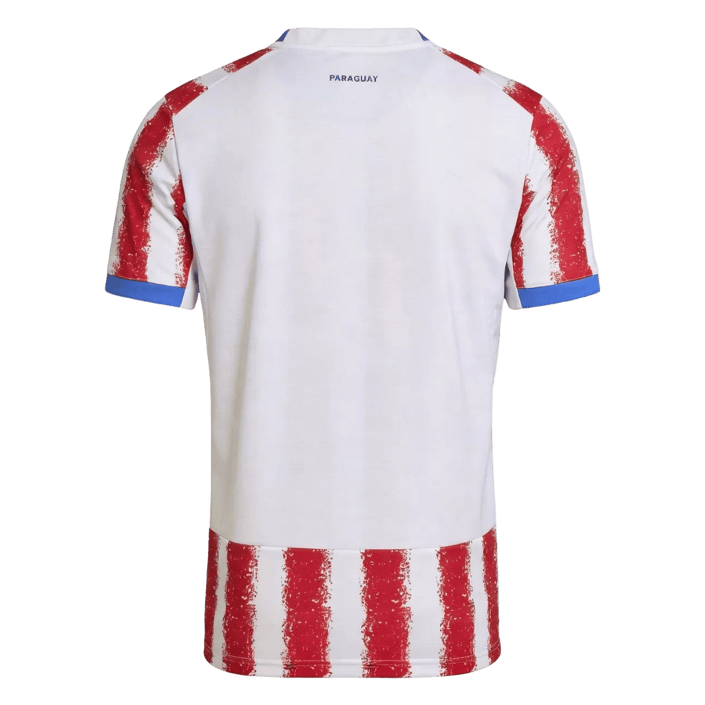 Paraguay Home World Cup 2026 Jersey Red & White Men's