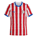 Paraguay Home World Cup 2026 Jersey Red & White Men's