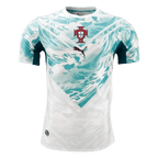 Portugal Away World Cup 2026 Jersey Player's Version White & Blue Men's