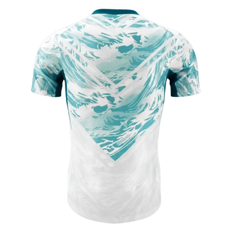 Portugal Away World Cup 2026 Jersey Player's Version White & Blue Men's