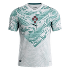 Portugal Away World Cup 2026 Jersey White & Blue Men's