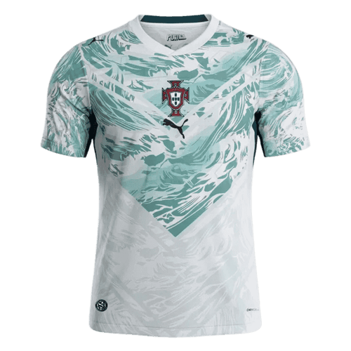 Portugal Away World Cup 2026 Jersey White & Blue Men's