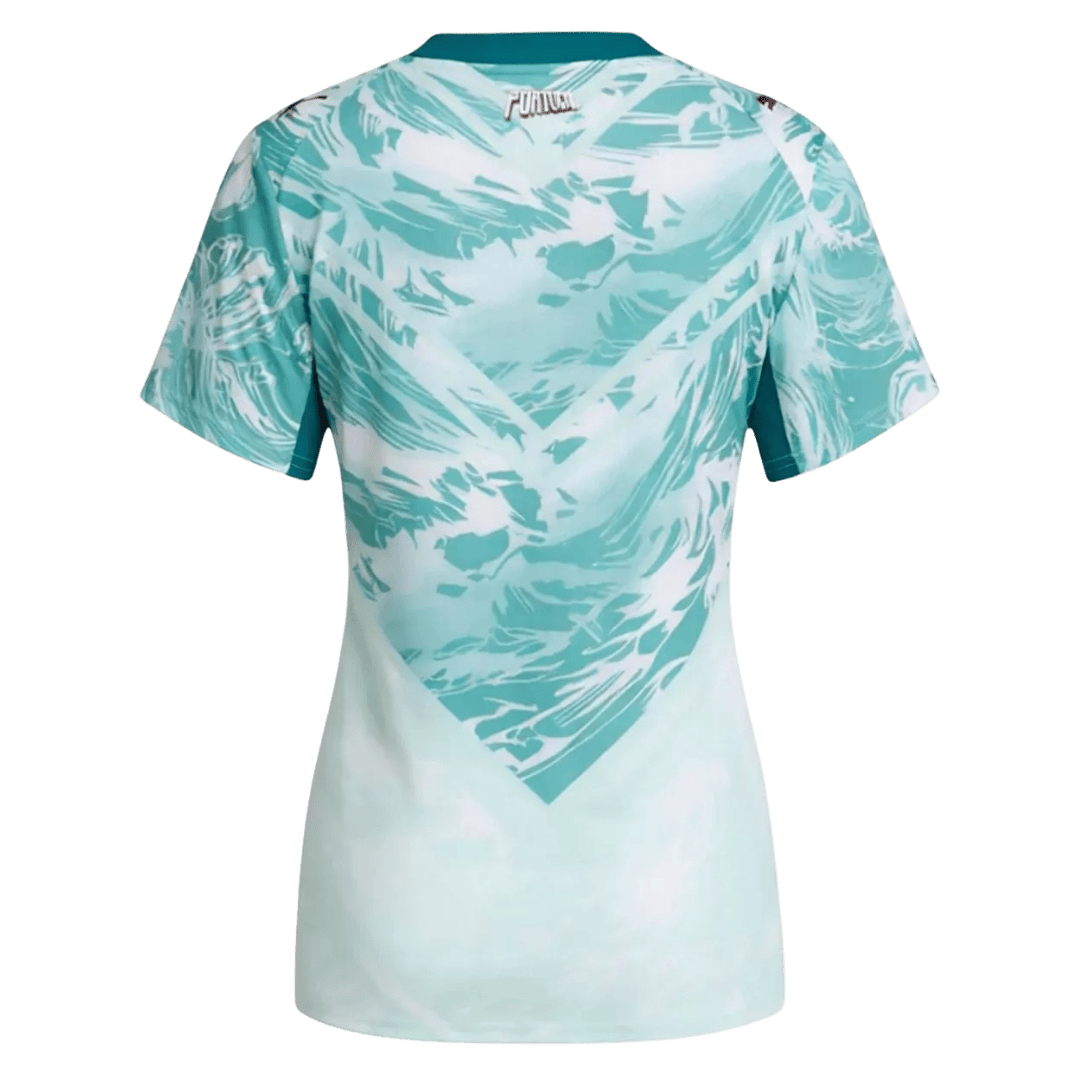 Portugal Away World Cup 2026 Jersey White & Blue Women's