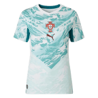 Portugal Away World Cup 2026 Jersey White & Blue Women's
