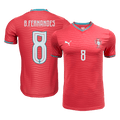 Portugal B.FERNANDES #8 Home World Cup 2026 Jersey Player's Version Red Men's