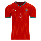 Portugal DALOT #5 Home World Cup 2026 Jersey Red Men's