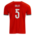 Portugal DALOT #5 Home World Cup 2026 Jersey Red Men's