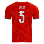 Portugal DALOT #5 Home World Cup 2026 Jersey Red Men's