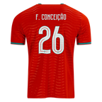 Portugal F. CONCEICAO #26 Home World Cup 2026 Jersey Red Men's