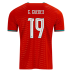 Portugal G. GUEDES #19 Home World Cup 2026 Jersey Red Men's