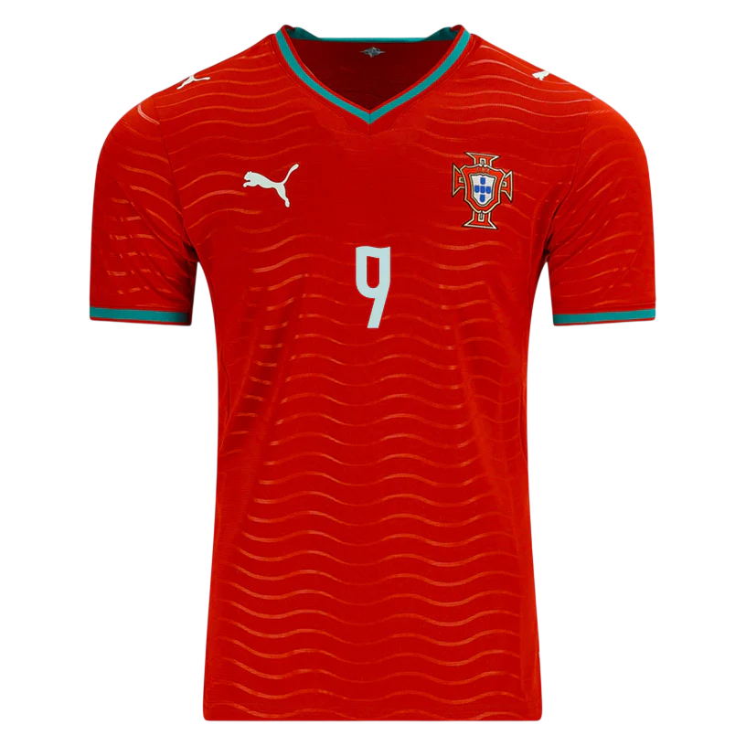Portugal G. RAMOS #9 Home World Cup 2026 Jersey Red Men's