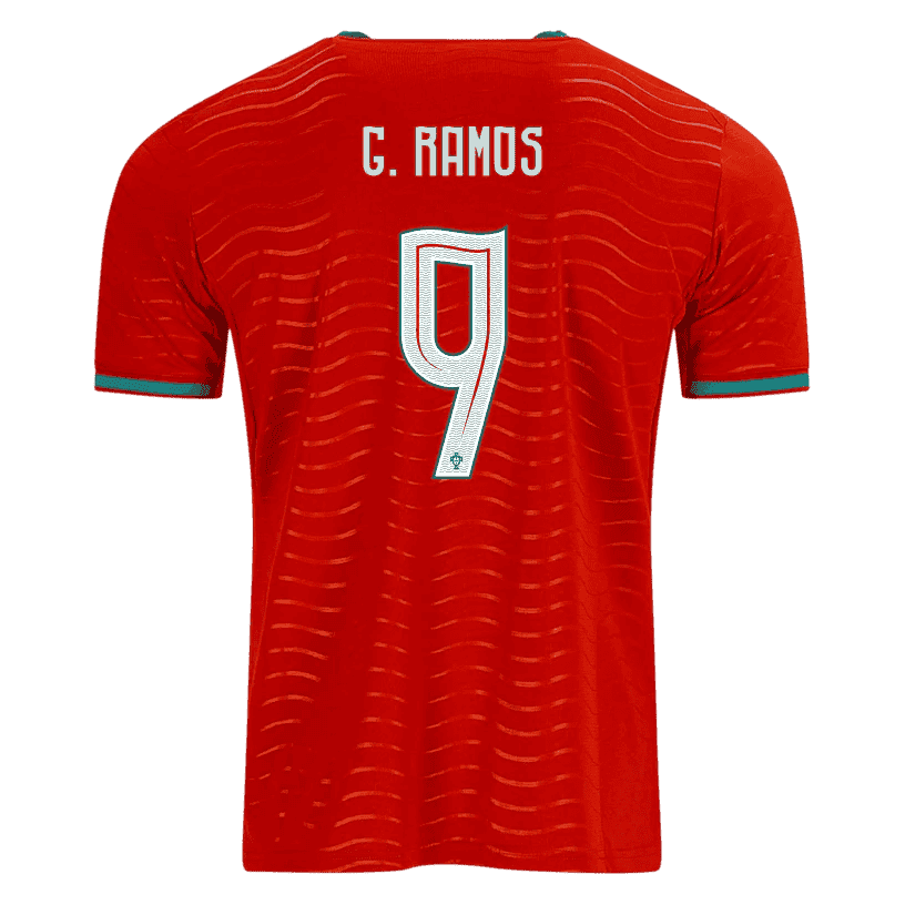 Portugal G. RAMOS #9 Home World Cup 2026 Jersey Red Men's