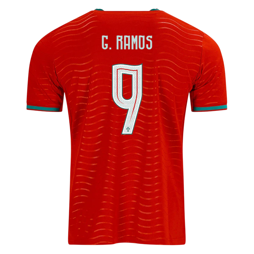Portugal G. RAMOS #9 Home World Cup 2026 Jersey Red Men's