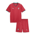 Portugal Home World Cup 2026 Kit Red Kids