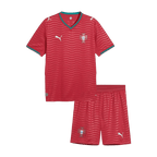 Portugal Home World Cup 2026 Kit Red Kids