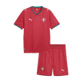 Portugal Home World Cup 2026 Kit Red Kids