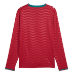 Portugal Home World Cup 2026 Long Sleeve Jersey Red Men's