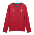 Portugal Home World Cup 2026 Long Sleeve Jersey Red Men's