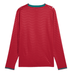 Portugal Home World Cup 2026 Long Sleeve Jersey Red Men's