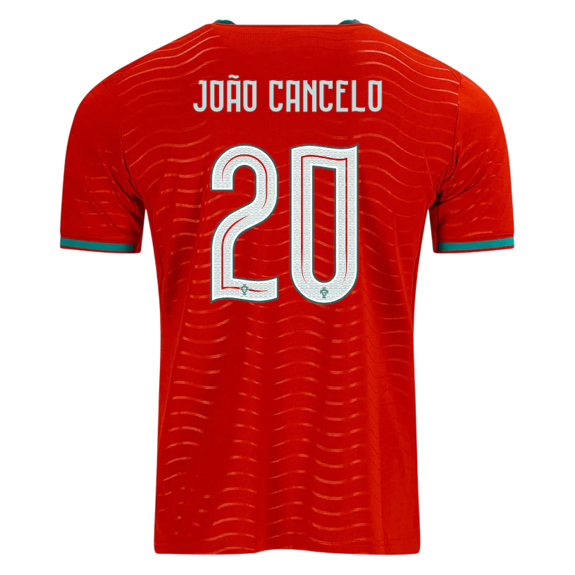 Portugal JOAO CANCELO #20 Home World Cup 2026 Jersey Red Men's