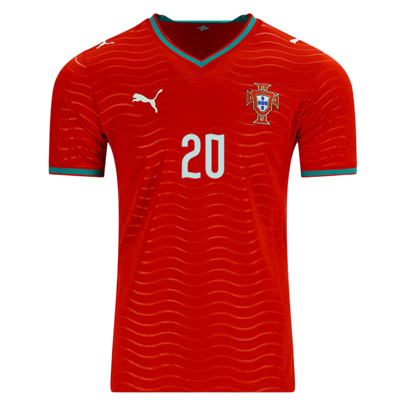 Portugal JOAO CANCELO #20 Home World Cup 2026 Jersey Red Men's