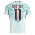 Portugal JOAO FELIX #11 Away World Cup 2026 Jersey White & Blue Men's