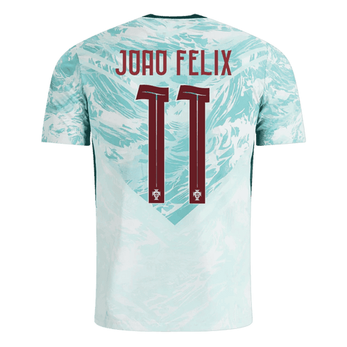 Portugal JOAO FELIX #11 Away World Cup 2026 Jersey White & Blue Men's