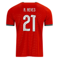 Portugal R. NEVES #21 Home World Cup 2026 Jersey Red Men's