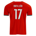 Portugal RAFAEL LEÃO #17 Home World Cup 2026 Jersey Red Men's
