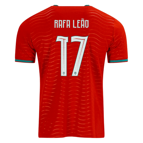 Portugal RAFAEL LEÃO #17 Home World Cup 2026 Jersey Red Men's